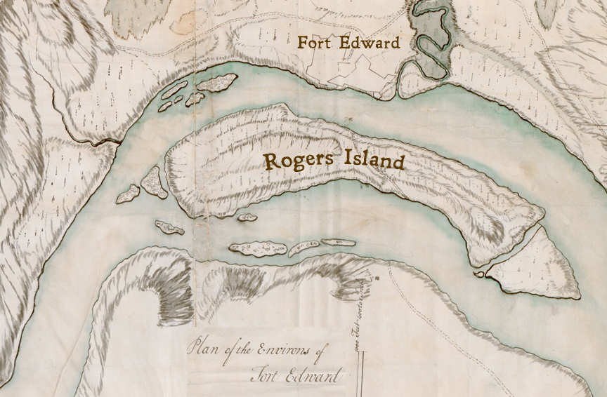 Rogers Island map